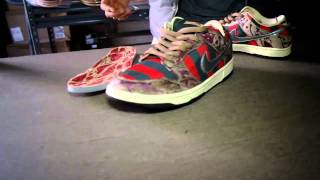 HOTROD VAULT SERIES NIKE SB DUNK LOW FREDDY KRUEGER [upl. by Lissak]