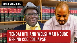 Tendai Biti And Welshman Ncube Behind CCC Collapse [upl. by Scarlet]