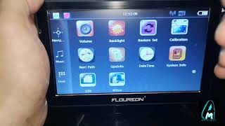 Floureon GPS 7inch Satnav Review [upl. by Bobina]