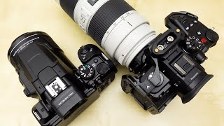 Nikon P950 vs Panasonic GH6  Canon 70200mm  The Moon Video and Photos [upl. by Zebe]