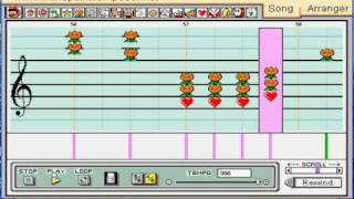 Linus and Lucy Done on Mario Paint Composer v 20 [upl. by Seroled772]