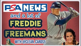 Blabbin’ ’Bout Gold Freddie Freeman Cards amp PSA News [upl. by Hassin]