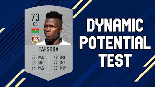 Edmond Tapsoba Dynamic Potential Test FIFA 20 Career Mode [upl. by Assirak395]