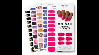 Tuto Pose de Gel Nail Strips bandes de gel semi durcies [upl. by Marisa]