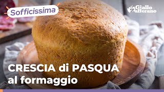 CRESCIA di Pasqua al FORMAGGIO alta soffice incredibilmente gustosa Da provare 🧀 [upl. by Abihsot957]