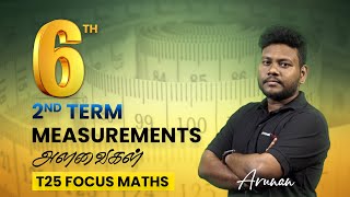 Measurements  6th 2nd Term  TNPSC Group 4 Maths by Arunan  T25 Focus  Veranda Race [upl. by Haron]