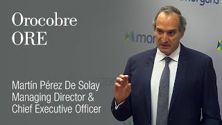 Orocobre ASXORE Martín Pérez De Solay Chief Executive Officer and Managing Director [upl. by Eiramannod843]