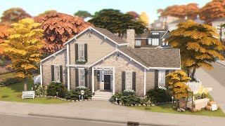 The Sims 4 Home Chef Hustle  Small family Home with Lemonade Stand noCC [upl. by Enenaj87]