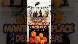 15 Cozy Halloween Mantel Decorating Ideas  Fall Fireplace Decorations [upl. by Ordep]