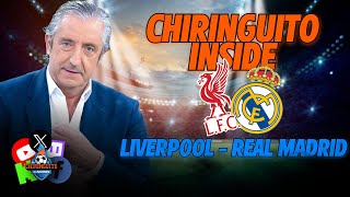 ⚽️ LIVERPOOL  REAL MADRID  UCL  Chiringuito Inside [upl. by Neelya]