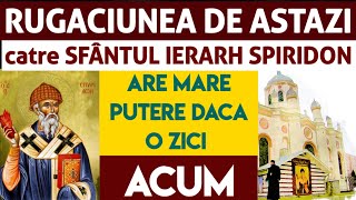 Rugaciunea Foarte Puternica adresata Sfantului Spiridon Mare Facator De Minuni [upl. by Eckmann]