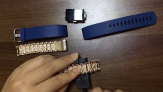 How to resize the Fitbit Charge 2 Metal Band [upl. by Ilellan]