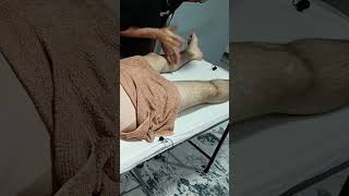 ASMR FRONT LEG DEEP RELAXING MASSAGE TURKISH THERAPY satisfying relaxing asmr shorts [upl. by Baiss]