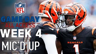 NFL Week 4 Micd Up quotThe world knows he cant guard youquot  Game Day All Access [upl. by Atelokin]