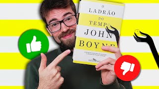 O LADRÃO DO TEMPO Vale a pena ler o PRIMEIRO livro do John Boyne [upl. by Latimore672]