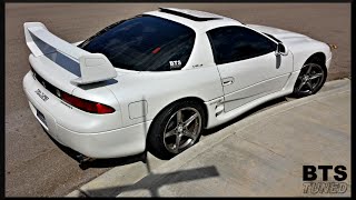 Jays 1999 Mitsubishi 3000GT VR4  Tuning Coverage w 15G Turbos on Pump91 [upl. by Bela]