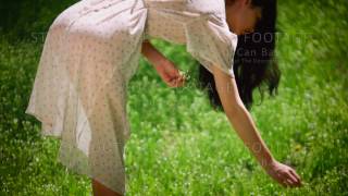 Woman gathering flowers [upl. by Stricklan]