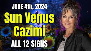 Beauty amp Pleasure Venus Sun Cazimi All 12 Signs [upl. by Nywg554]