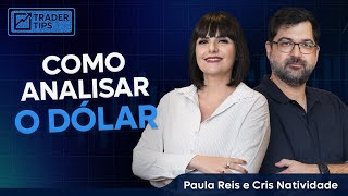 🔴Como analisar o Dólar  TraderTips com Cris Natividade e Paula Reis [upl. by Ellasal]