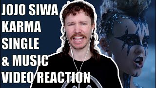 JOJO SIWA  KARMA SINGLE amp MUSIC VIDEO REACTION [upl. by Murdocca]