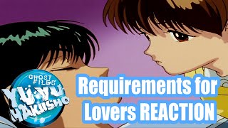 YuYu Hakusho 1x04 Requirements for Lovers REACTION [upl. by Cochard]