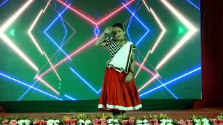 SCENARIO 2K24  FOLK DANCE  KUMARI NIVEDITHA SANDEEP [upl. by Alleinad721]