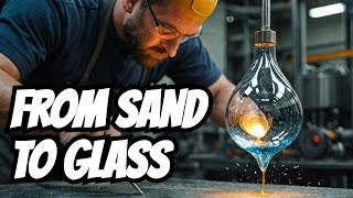 How Drinking Glasses Are Made  Factory Tour amp Process Explained [upl. by Yleve]