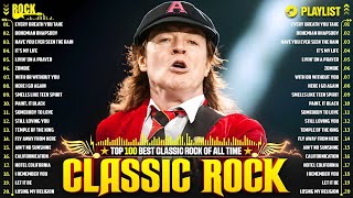 Top 100 Classic Rock Songs Of 80s 90s  Pink Floyd The Beatles The Rolling Stones Queen ACDC [upl. by Tamarra506]