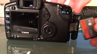 Photog Nord  Installing Magic Lantern on Canon EOS 5D [upl. by Fital]