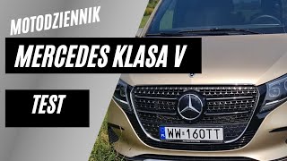 Motodziennik test  ULUBIONY MERCEDES  Klasa V 300d 4matic [upl. by Amata765]