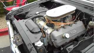 Start Up 1961 Ford Starliner 427 SOHC quotCammerquot LOUD and MEAN [upl. by Wandis]