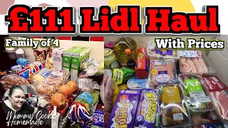 £11121 Lidl Haul  Price  Family for 4  Oct 2023 [upl. by Moersch58]