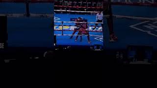 Claressa Shields vs Vanessa Joanisse fyp boxing highlights fighting fightnight viralvideo fy [upl. by Rehpotisrhc]