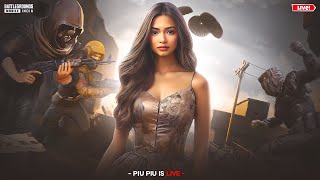 PHUPHU 🥸 Challenge Day 7☠️ BGMI LIVE  PIUPIU IS LIVE🫶🏻  ROAD TO FACECAM 🥰 bgmi girlgamer [upl. by Mandie]