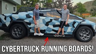 The BEST Running Boards for Tesla CyberTruck [upl. by Atims802]