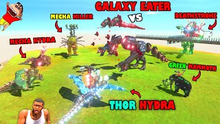 SEASON 1 Units vs GALAXY EATER  THOR HYDRA MECHA HYDRA DEATHSTROKE MECHA KILLER in ARBS SHINCHAN [upl. by Mindy412]