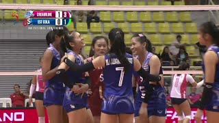 Warisara Seetaloed ENDS LONG RALLY for EST Cola vs Creamline  2024 PVL INVITATIONAL CONFERENCE [upl. by Enalahs]