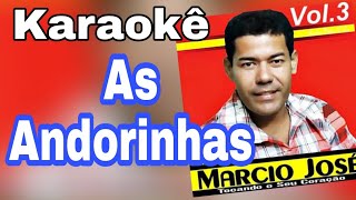 Karaoke Marcio Jose  As Andorinha  Karaokes WhatsApp 88 992938753 [upl. by Stegman213]