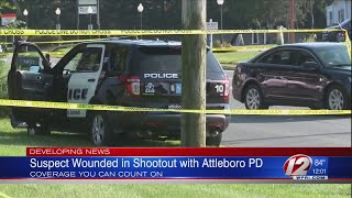 Man Wounded in Shootout with Attleboro Police [upl. by Gentes]