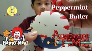 PEPPERMINT BUTLER ADVENTURE TIME MCDONALDS TOY MATCHING GAME COUNTING BY 10S  J amp C CORNER [upl. by Joris]