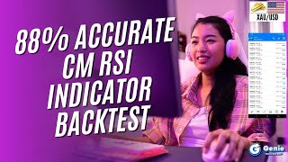 88 Accurate Cm RSI Indicator Live Backtest for Trader [upl. by Nylarahs427]