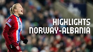 EMplayoff Norge vs Albania 29 October 2024 [upl. by Lednam789]