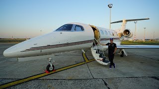 Arriving in Style Nice to Budapest with Valtteri Bottas amp NetJets [upl. by Nodnarbal]