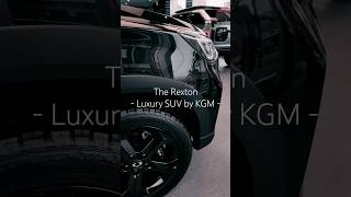 New REXTON  Summit  quotFlagship Luxury SUV Crafted by KGM Koreaquot P1 rexton [upl. by Azilanna]