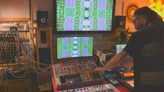 Cosmic Prophecy Bass Music Downtempo Electronic Psychedelic Vibe Live Modular Synth Jam 4 2024 [upl. by Aidnama]