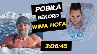 Pobiła rekord Wima Hofa  Katarzyna Jakubowska Ice Queen 30645 rekord Guinnessa [upl. by Nhor]