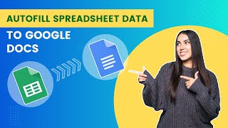 Autofill Google Doc Template from Google Sheets  Google Apps Script [upl. by Yelsehc]