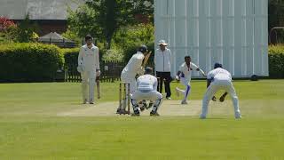 Cricket Surrey Village Cricket Woldingham Village CC VS East Horsley CC full highlights [upl. by Hareemas603]