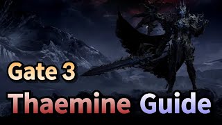 Lost Ark Thaemine Gate3 Guide Legion Commander Raid Normal  Hard  The First [upl. by Nitsreik]