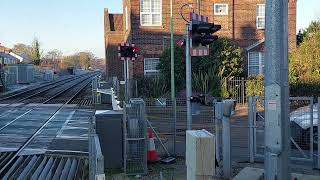 Oulton Broad North Level Crossing [upl. by Crelin]